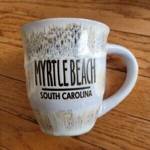 Myrtle Beach Handcrafted Mug 16 oz. Souvenir Stoneware Coffee Mug